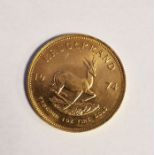 South Africa, gold Krugerrand, 1974, 1ozt, 34g