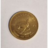 South Africa, gold Krugerrand, 1974, 1ozt, 34g