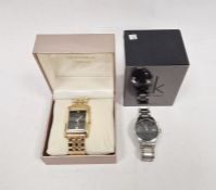 Gents Calvin Klein wristwatch, together with a Sekonda Classique wristwatch, both in original boxes