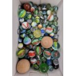 Quantity glass marbles