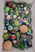 Quantity glass marbles