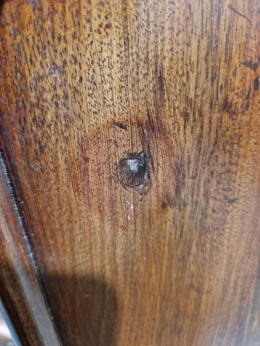 19th century mahogany linen press, the two-door cupboard opening to reveal three later shelves, - Image 35 of 46