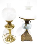 Two oil lamps (2)