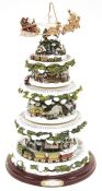 Thomas Kincaid 'Wonderland Express' Christmas tree decoration with illumination and melody