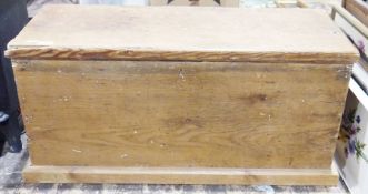 Pine chest, 85cm x 34cm x 41cm