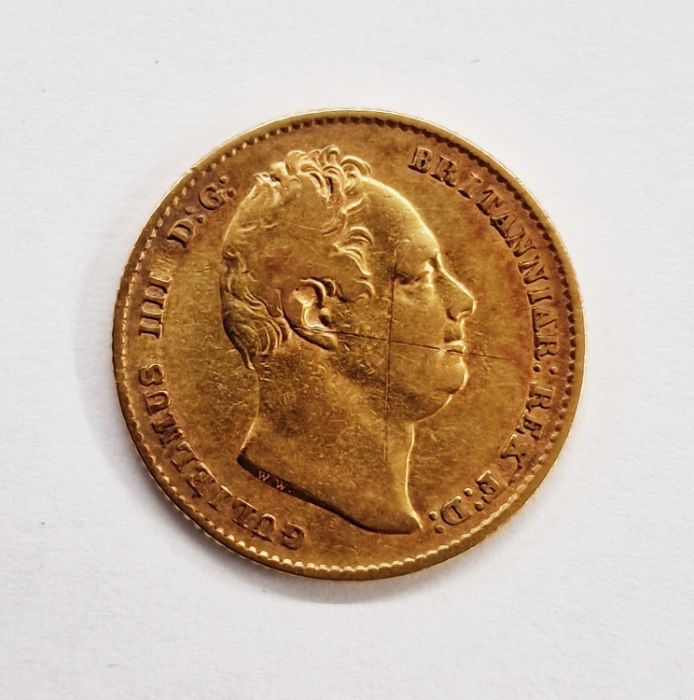 William IV (1830-1837), Sovereign, 1832, second bare head right, nose to second I in BRITANNIAR, - Image 5 of 6