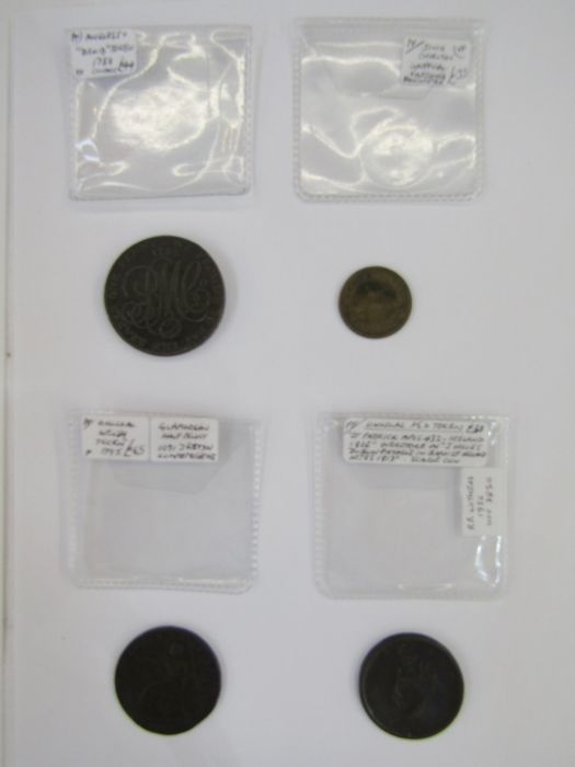 Interesting group of tokens and other numismatic materials (28). Including: late 18th century Conder - Image 24 of 30