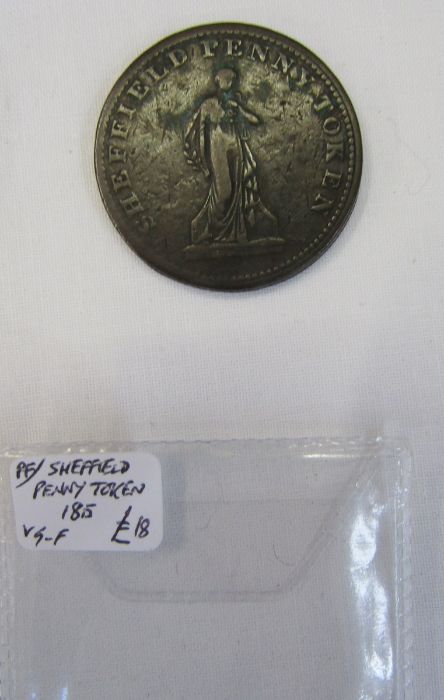 Interesting group of tokens and other numismatic materials (28). Including: late 18th century Conder - Image 2 of 30