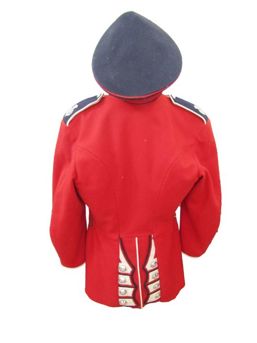 Grenadier Guards red dress tunic with cap, dated 1966. - Image 3 of 6