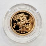 Elizabeth II (1952-2022) Gold Proof "150th Anniversary of the Sovereign" 25 Dollars 2005 Sydney