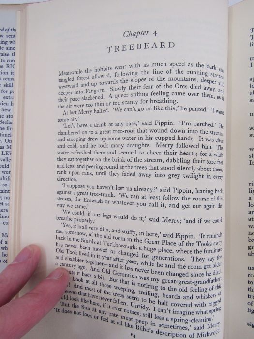 Tolkien, J R R  "The Fellowship of the Ring", George Allen & Unwin Ltd, 13th impression 1963, gift - Image 17 of 48