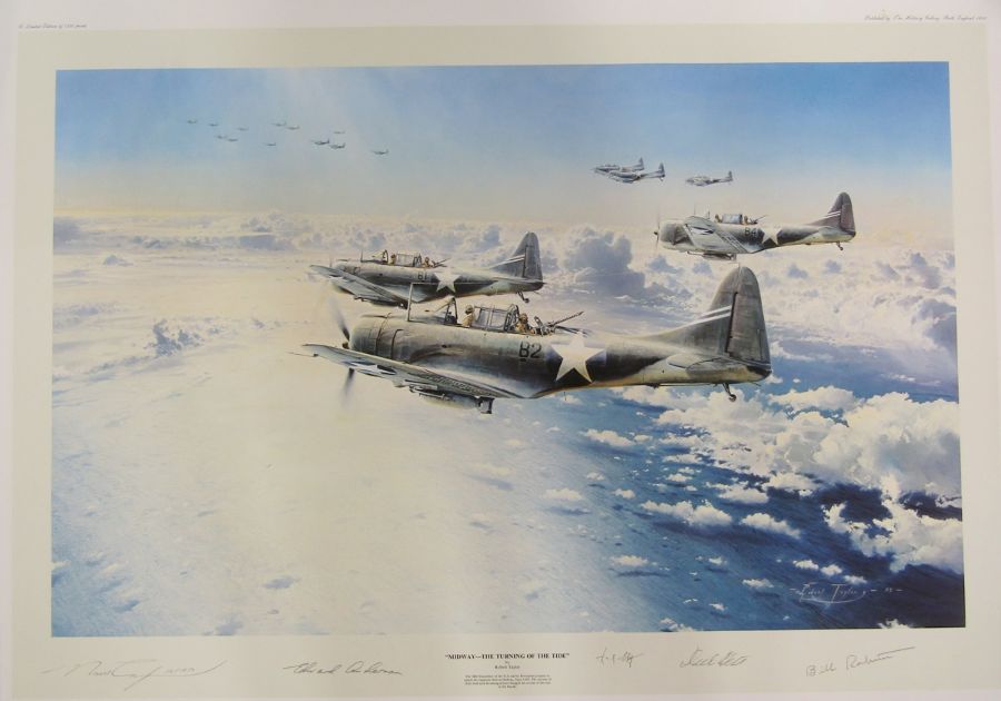 Limited edition Robert Taylor print, 'Midway'. - Image 3 of 6