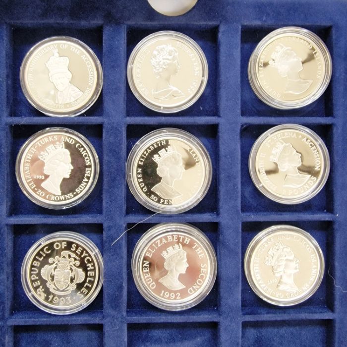 Elizabeth II (1952-2022), Proof Silver Royal Family Commemorative Coin Collection, consisting of - Image 6 of 14