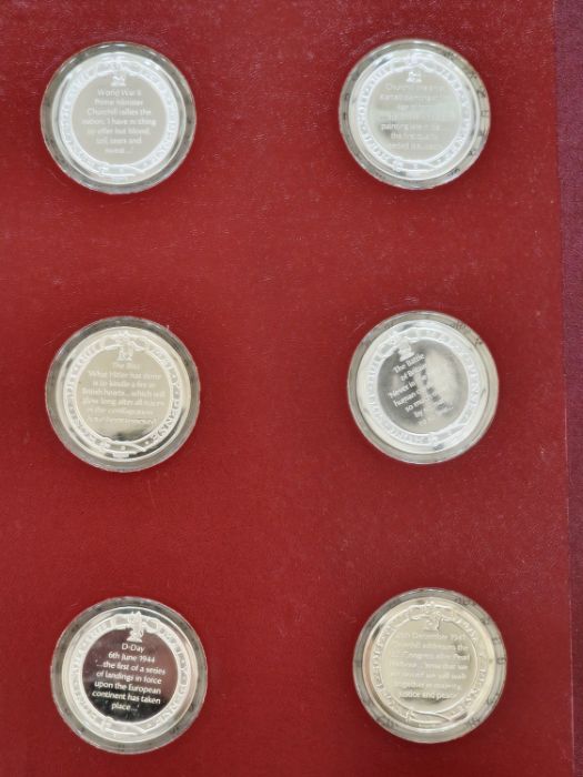 Commemorating the 100th anniversary of the birth of Winston Churchill. A collection of 24 sterling - Image 6 of 18