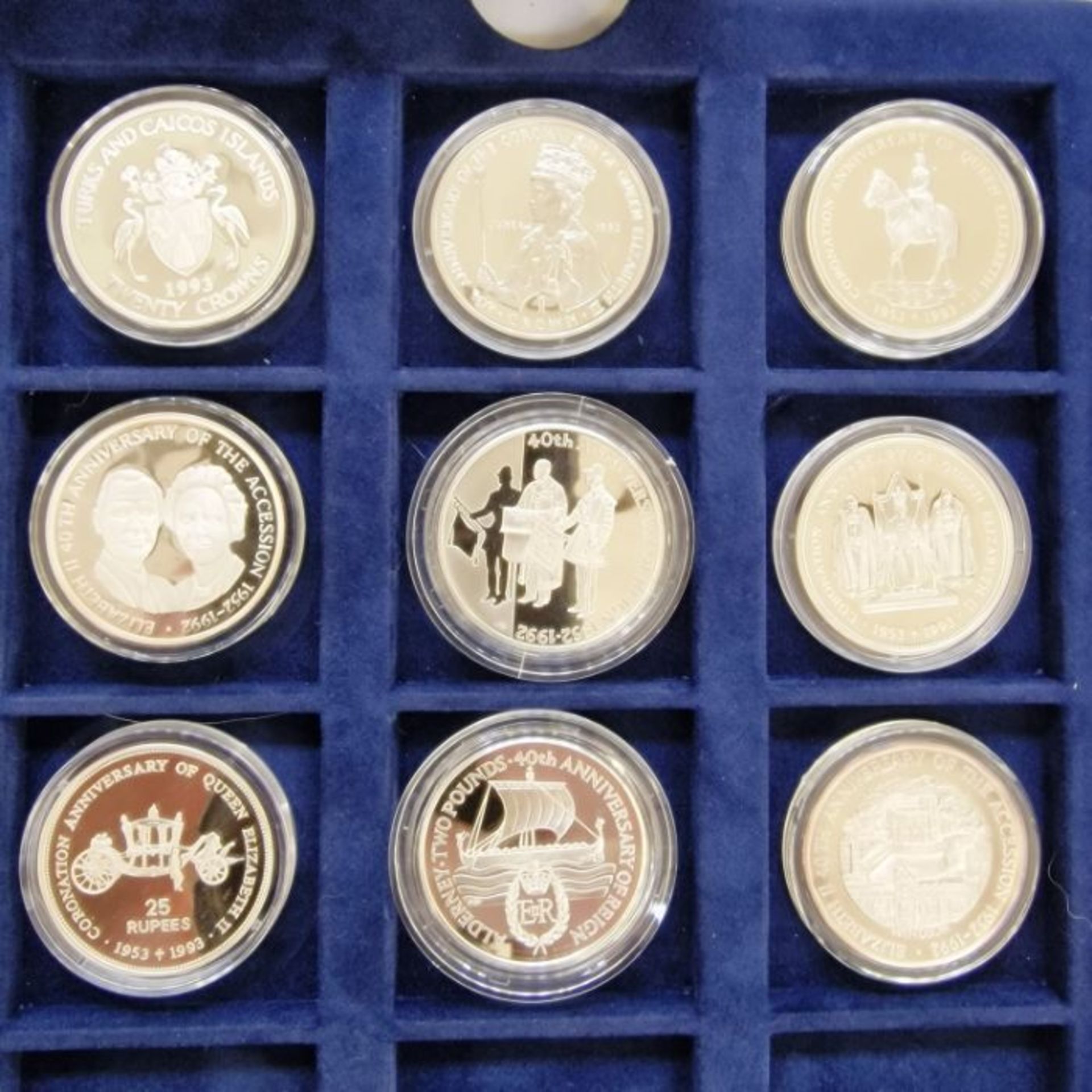 Elizabeth II (1952-2022), Proof Silver Royal Family Commemorative Coin Collection, consisting of - Image 3 of 14