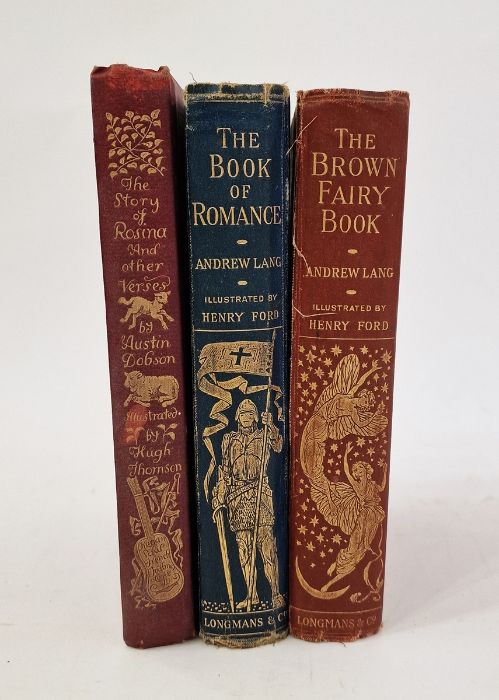 Lang, Andrew (ed)  "The Brown Fairybook", Longmans Green & Co 1904, colour frontis, vignette on