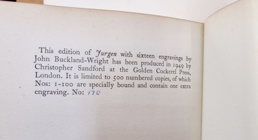 Golden Cockerel Press  Wales, Geoffrey engravings, Rawson, Geoffrey (ed) "Nelson's Letters ...", The - Image 46 of 46