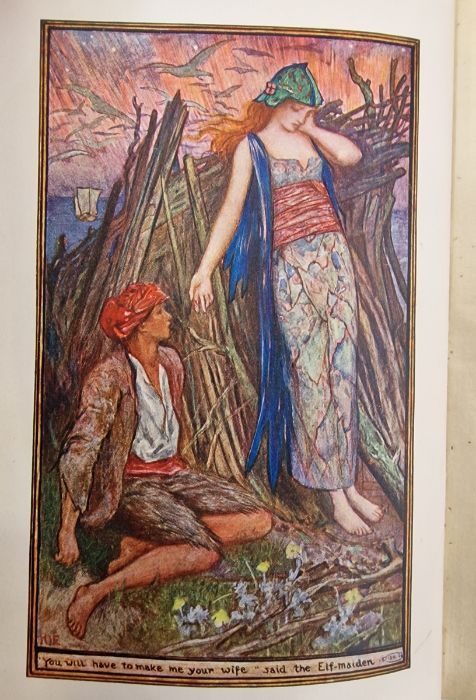 Lang, Andrew (ed)  "The Brown Fairybook", Longmans Green & Co 1904, colour frontis, vignette on - Image 5 of 32