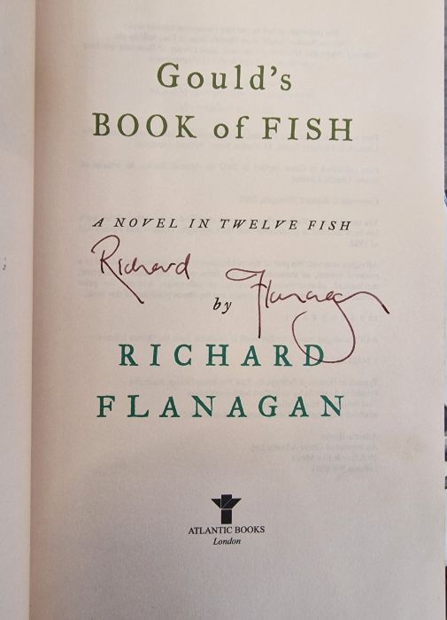 Modern first editions - Flanagan Richard "Gould's Book of Fish - A novel in Twelve Fish" Atlantic - Image 22 of 34