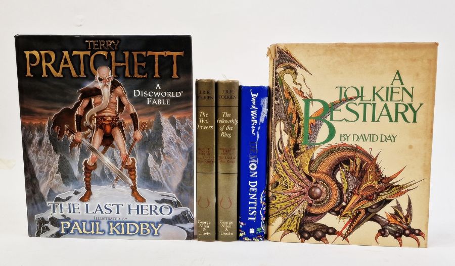Assorted volumes to include:- Tolkien, J R R  "The Fellowship of the Ring", George Allen & Unwin,