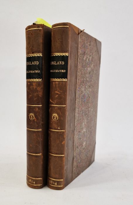 "England Delineated" in two volumes, London printed for Lackington Alain & Co, Temple of the