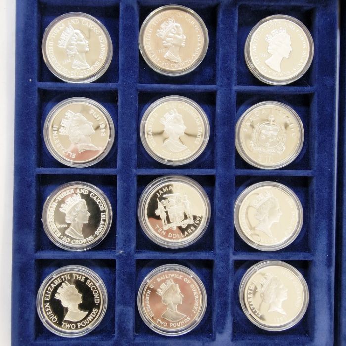 Elizabeth II (1952-2022), Proof Silver Royal Family Commemorative Coin Collection, consisting of - Image 5 of 14