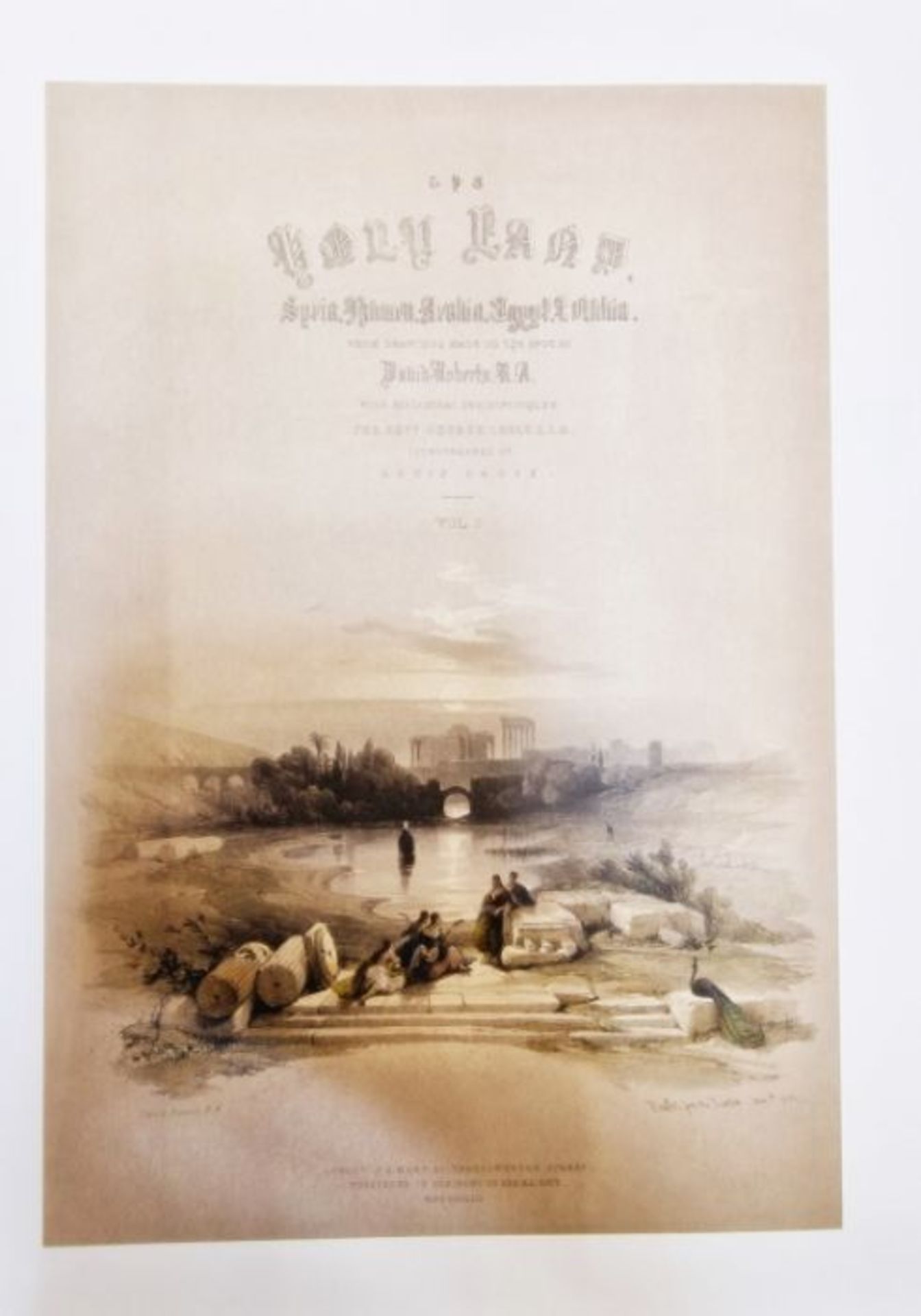 Naughton, Gabriel (ed)  "David Roberts, Travels in the Holy Land, Watercolours from a Private