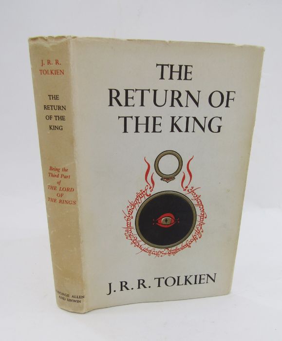Tolkien, J R R  "The Fellowship of the Ring", George Allen & Unwin Ltd, 13th impression 1963, gift - Image 43 of 48