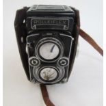 Rolleiflex 3.5 E3 medium format TLR camera, reference 2381441, with Carl Zeiss planar 1:3, 6f=75mm