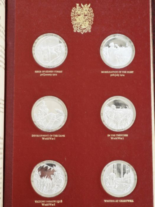 Commemorating the 100th anniversary of the birth of Winston Churchill. A collection of 24 sterling - Image 12 of 18