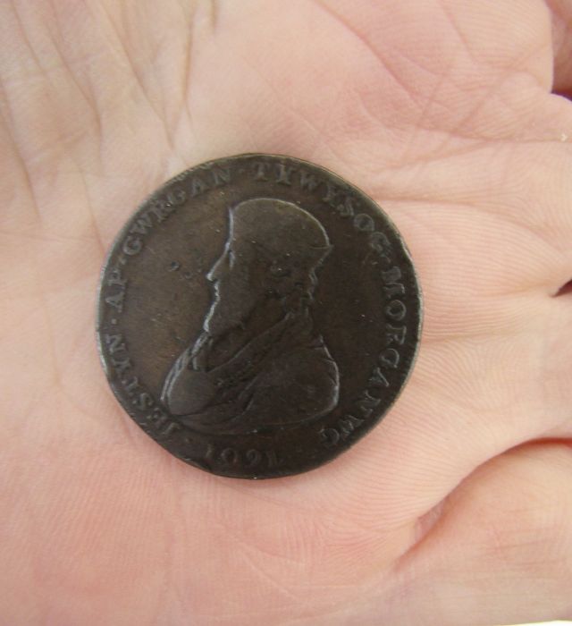 Interesting group of tokens and other numismatic materials (28). Including: late 18th century Conder - Image 11 of 30