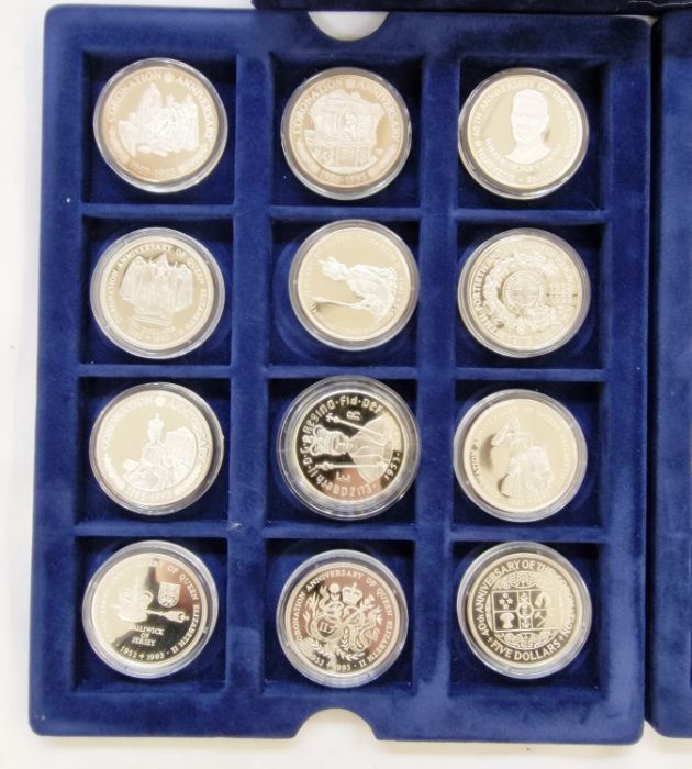 Elizabeth II (1952-2022), Proof Silver Royal Family Commemorative Coin Collection, consisting of - Image 9 of 14