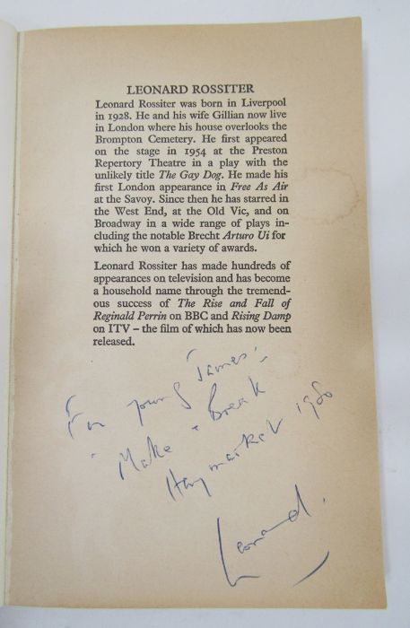 Theatrical interest, books and signatures:- Spoto, Donald "The Kindness of Strangers, the Life of - Image 17 of 46