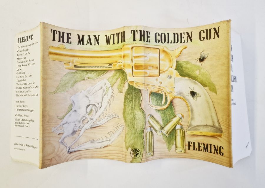 Fleming, Ian  "The Man with the Golden Gun", Jonathan Cape 1965, decorated ep, black cloth, gilt - Image 4 of 24