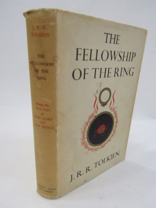 Tolkien, J R R  "The Fellowship of the Ring", George Allen & Unwin Ltd, 13th impression 1963, gift - Image 2 of 48