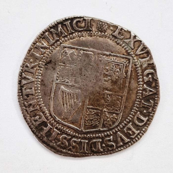 James I (1603-1625), Shilling, First Coinage, Second Bust, mint mark Thistle, portrait a little weak - Image 3 of 4