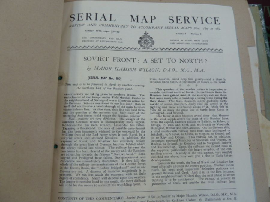 Philip George (ed) and Goodall George (ed) Serial Map Service Atlas, The Serial Map Service George - Image 11 of 12