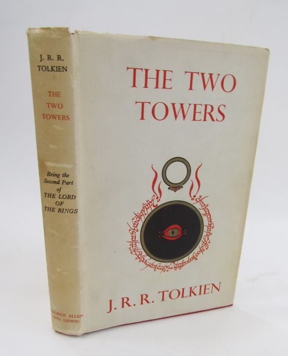 Tolkien, J R R  "The Fellowship of the Ring", George Allen & Unwin Ltd, 13th impression 1963, gift - Image 12 of 48