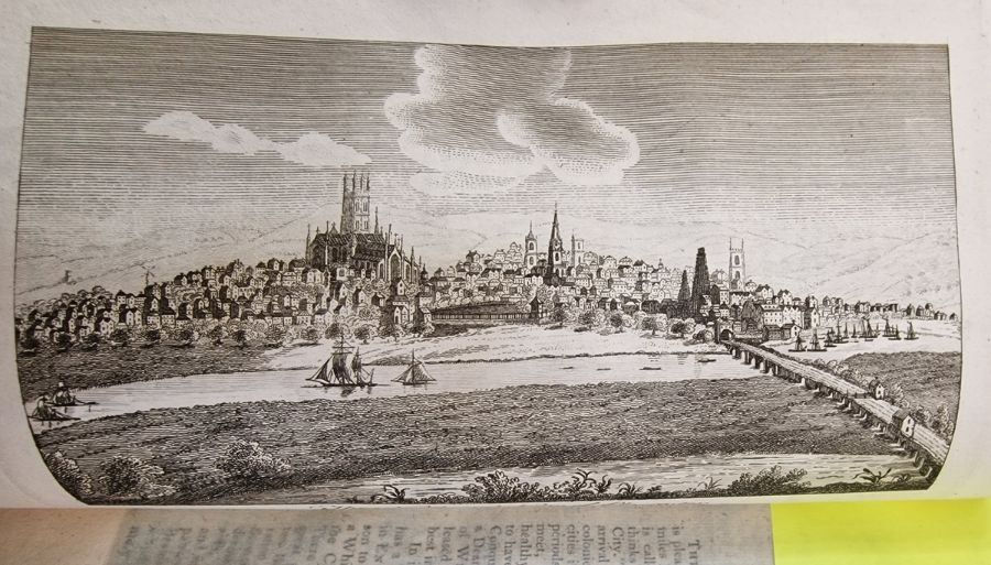 "England Delineated" in two volumes, London printed for Lackington Alain & Co, Temple of the - Image 7 of 11