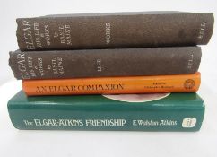 Edward Elgar interest - collection of books to include:- Maine, Basil "Elgar His Life and Works",