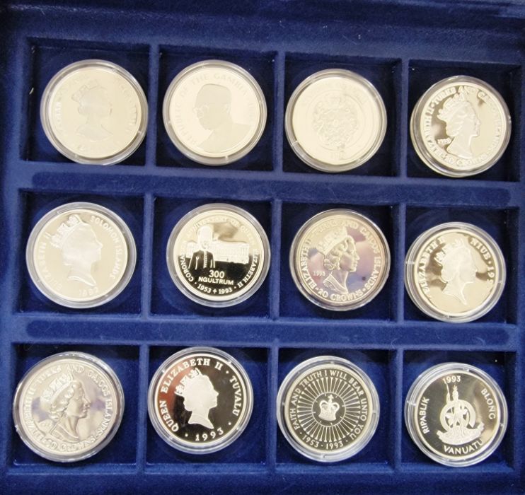 Elizabeth II (1952-2022), Proof Silver Royal Family Commemorative Coin Collection, consisting of - Image 7 of 14
