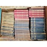 Macmillans Pocket Kipling, 14 vols, blue cloth with gilt decorations and titles to backstrip