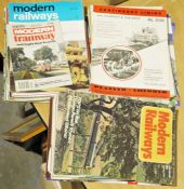 Quantity of assorted railway magazines