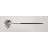 Antique white metal toddy ladle with handle, 40cm long Condition ReportThe cup is 3.5 inches