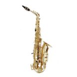 Elkhart Series II alto saxophone, serial no. 1018666 in black case with Yamaha mouth piece