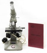 Vintage Beck monocular microscope, model Diamax 40157 with manual