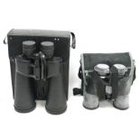 Pair of Sunagor Mega Zoom binoculars, no.15-80x70, in carrying case and another pair of Sunagor