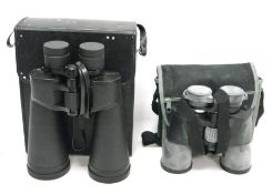 Pair of Sunagor Mega Zoom binoculars, no.15-80x70, in carrying case and another pair of Sunagor