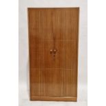 DM Letchworth Meredew mid century oak two door wardrobe, measuring approximately 176cm high by