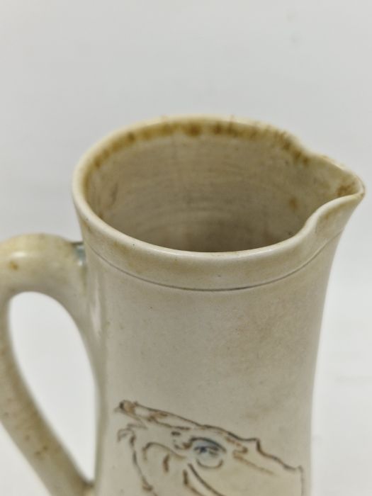 Martin Brothers stoneware tapering cylindrical jug, dated 1898, incised Martin Bros/London & - Image 15 of 46